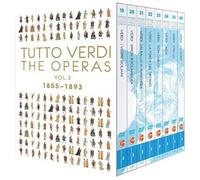 G. Verdi - Tutto Verdi Operas 3 (1855 - 1893) [New DVD] Oversize Item Spilt, Box