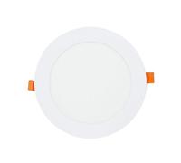 G.W.S® 15W Ultra Thin Round Circle LED Recessed Flat Panel Downlight Ceiling Light Day White (6000K), LED Driver Included