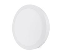 G.W.S® 24W Round Circle LED Surface Mounted Panel Downlight Ceiling Light Neutral White (4000K), LED Driver Included