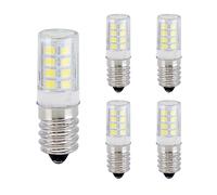 G.W.S® 2W 180Lms E14 Small Edison Screw Capsule LED Light Bulb, Day White 6000K, Pack of 5