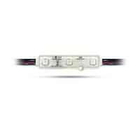 G.W.S® 5050 RGB LED Injection Module 12V 0.72W IP67 Waterproof Multicolour Sign Lighting for Channel Letters, Light Boxes & Advertising Signs (100pcs/Pack)