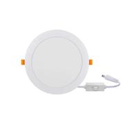 G.W.S® 6W Ultra Thin Round Circle LED Recessed Flat Panel Downlight Ceiling Light 3CCT (3000K+4000K+6000K), LED Driver Included