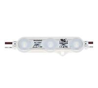 G.W.S® ABS + PCB SMD 2835 LED Signage Module Light, AC 230V 3 LEDs 1.5W 150Lms, Cool White 6500K, IP67 Waterproof, Letter Sign Billboard Light (100pcs/Pack)
