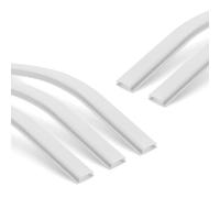 G.W.S® Bendable Surface Mounted LED Profile, 5-Pack Aluminium Channel For LED Strip Light, 1 Metre 15.1mmx5mm (551)