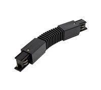 G.W.S® Black Flexible Connector for 4 Wires 3 Circuits LED Track Lighting