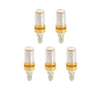 G.W.S® E14 Small Edison Screw LED Corn Bulb, 12W 1440Lms Day White 6000K, 360° Beam Angle, Pack of 5