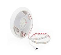G.W.S® Flexible 12V 5 Meters IP44 Splashproof 5050 SMD 300 LEDs RGB Multi-Colour Changing Strip Light LED Rope Tape (Strip Only)
