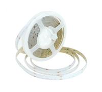 G.W.S® LED COB Strip Light 5M, DC24V 12mm RGB+White (6000K) 784LEDs/M, IP20 Seamless Rope Tape