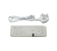 G.W.S LED Plug and Play Central Control Cabinet Driver, 10 DuPont Ports, Output DC 24V 4.2A 100W, Input AC 100-240V, IP20 Non-Waterproof For Indoor Use