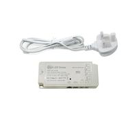G.W.S LED Plug and Play Central Control Cabinet Driver, 6 DuPont Ports, Output DC 12V 2A 24W, Input AC 100-240V, IP20 Non-Waterproof For Indoor Use