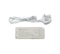 G.W.S LED Plug and Play Central Control Cabinet Driver, 6 DuPont Ports, Output DC 24V 1.5A 36W, Input AC 100-240V, IP20 Non-Waterproof For Indoor Use