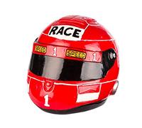 G. Wurm Motorcycle Helmet Box Approx. 11 cm Motorcycle Decoration Funny Box Friends, Boys, Family & Motorcyclists Biker & Rocker Decoration for Men Racing Piggy Bank