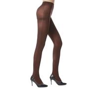G&Y Women's 80D Opaque Brown Tights, Thick High Waist Soft Tights Control Top Pantyhose Stretch Nylons