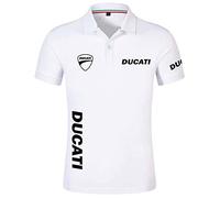 G.ym T Shirts Men DU.CA.Ti, Performance Wicking Classic T-Shirt, Tee Shirt with Letter Print Logo Design for Outdoor Sport-White||S