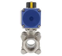 G1-1/2'' 2-Way Stainless Steel Pneumatic Ball Valve Double Acting - BL2SA3