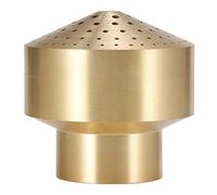 G1-1/2 DN40 Brass Fountain Nozzle, Spray Nozzle for Garden Pond Water Feature, 1.8m Spray Height with Multi - Hole Design, Female Thread Sprinkler for Hotel Landscape