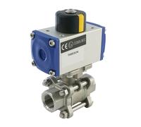 G1/2'' 2-Way Stainless Steel Pneumatic Ball Valve Spring Closed - BL2SA3