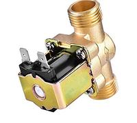 G1/2#39; #39; Brass Electric Solenoid Valve N/C 12v 24v 220v G3/4#39; Water Air Inlet Flow Switch for Solar Heater 1Pcs(24v,0.75 Inch)