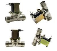 G1/2#39; #39; Brass Electric Solenoid Valve N/C 12v 24v 220v G3/4'' Water Air Inlet Flow Switch for Solar Water Heater Valve 1Pcs(220V,0.75 Inch)