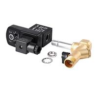 G1/2 DN15 Electronic Timed Drain Valve Automatic Operate Direct-Acting Drain Valve for Air Compressor Condensate Management(AC230V)
