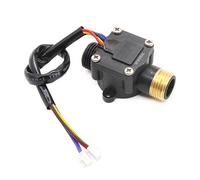 G1/2" DN15 Hall Effect Liquid Water Sensors Switches Flowmeter Counter Meter DC5V-24V 1-30L/Min Meter Counter