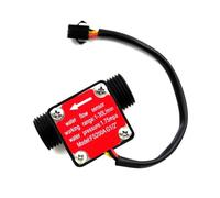 G1/2" DN15 Plastic Hall Turbine Water Flow Sensor Industry Meter 1-30L/Min