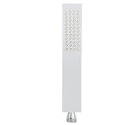 G1/2 Flat Square Shape Handheld Shower Head High Pressure Shower Sprayer Strong Water Flow for Bathroom Home Hotel Durable All Copper 22cm