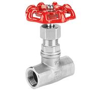 G1/2 Gate Valve Stainless Steel BSPP Rotary Sluice Valve for Water Oil Gas DN15