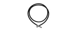 G1/2 M10/M15 Kitchen Faucet Hose Pull-Out Braided Flexible Hose 80cm -150cm Black Gun Gray Pipe Rotating Pipe(M10 M15 Black 150)