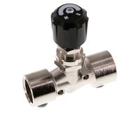 G1/2'' Nickel Plated Brass Needle Valve NBR 18 bar - NLBN