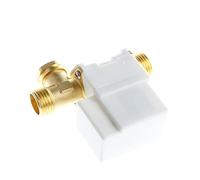G1/2 Quot; Brass Electric Solenoid Valve DC 12V / AC 220V Water Valve Normally Closed N/C Air Solar System BSP for Water Air Control 1Pcs(220 Volt)