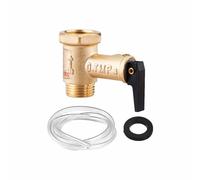 G1/2" Safety Pressure Relief Valve 0.7MPa, Solid Brass for Boilers