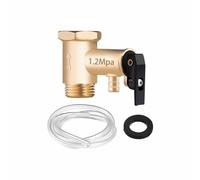 G1/2" Safety Pressure Relief Valve 1.2MPa, Solid Brass for Boilers