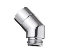 G1/2 Shower Elbow Adapter Bathtubs Parts Easy to Install Shower Arm Extender 135 Degree