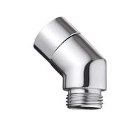 G1/2 Shower Elbow Adapter Bathtubs Parts Easy to Install Shower Arm Extender 135 Degree
