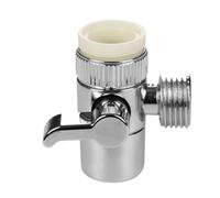 G1/2" Switch Faucet Adapter Kitchen Sink Splitter Diverter Valve Water Tap Connector for Toilet Bidet Shower Kichen(C)