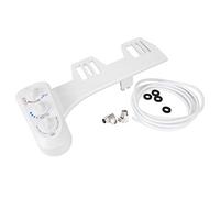 G1 / 2 Thread Bidet Toilet Attachment | Hot & Cold Water Double Nozzle for Feminine Wash / Postpartum Care | Auto - Maintenance Nozzle, Easy Installation, 3 - Meter Hose | No