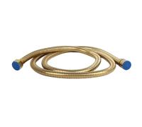 G1 / 2in Stainless Steel Shower Hose, Gold, Durable Multifunctional Bathroom Accessories - High Temperature Resistance, Easy Installation, Universal Fit for Most Showers