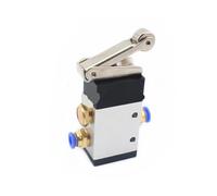 G1/4" 2 Position 3 Way Roller Lever Gas Air Pneumatic Mechanical Valve