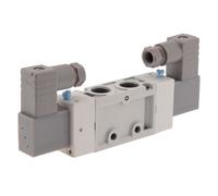 G1/4'' 230V AC 5/2-Way Bi-stable Solenoid Valve 2-8bar MVSC1
