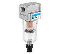 G1/4" Air Line Filter, Water and Oil Separator for Air Line Replacement AF2000-02 Particulate Filter Water Trap Separator, 750L/min Automatic Drain