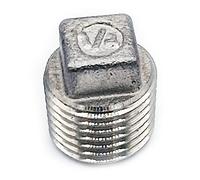 G1/4 BSP Male Square Head Plug 316 Stainless Steel