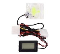 G1 4 Inline Pc Water Cooling Flow Meter Temperature Flow Speed Ashata Water Flow Temperature Pc Cfor OMPuter 3 Way Flow Meter Digital Thermometer For Water Cooling System Kit