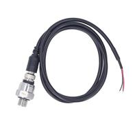 G1/4 Pressure Transducer, High Accuracy Pressure Sensor with 0.5-4.5V Voltage Output, Universal Pressure Sender for Water Oil Gas, Aluminum Alloy Body with Aviation Plug (1Mpa)