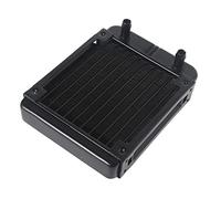G1/4 Thread 4.72in PC Water Heat Exchanger Computer Aluminum Radiator Sink For Computer Water Cooling Aluminum Radiator
