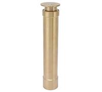 G1 DN25 Female Thread Fountain Nozzle Brass Telescopic Mushroom Water Spray Head Creates Clear Water Bell Pattern for Garden Pond Ponds Amusement Parks Museums Libraries