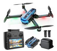 G10 Drones with Camera 4k Professional for Adults & Kids, RC Quadcopter with HD Screen on Controller, Brushless Motor, Follow Me Mode, 5G Transmission, GPS Auto Return, Under 249g