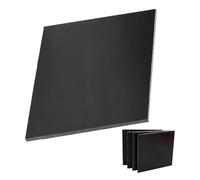 G10 Epoxy Glass Fiber FR4 Black Fibreglass Plate Sheet - 100mm x 100mm to 500mm x 300mm Sizes Available(500MM x 300MMx2mm)