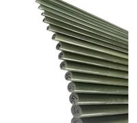 G10 FR4 Epoxy Resin Rods 25cm 50cm Light Green Insulating Rod 6mm-45mm High Hardness DIY,1pcs(25cmx18mm)