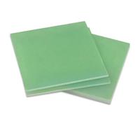 G10 FR4 Glass Fiber Composite Laminate Board 2 Pack Light Green 100x150mm - Electrical Insulation for 3D Printing(Thick 4mm)
